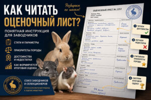 оценочный лист